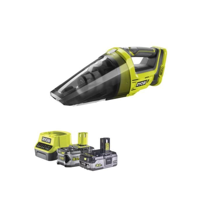 Pack RYOBI Aspirateur à main 18V One Plus R18HV0 1 Batterie 3.0Ah