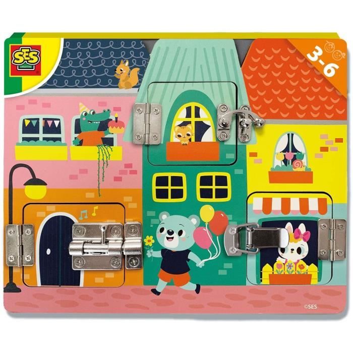 J’apprends - Planche à verrous - SES - A partir de 3 ans