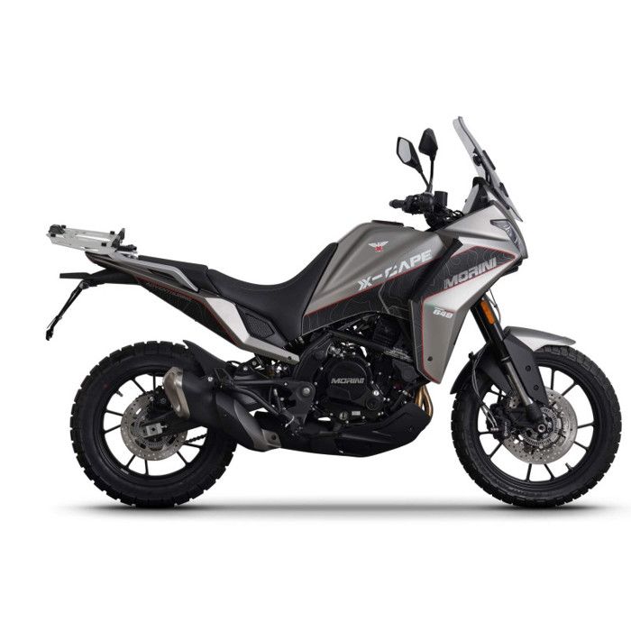Support top case moto Shad Top Master Moto Morini X-Cape 649 - argenté/noir - TU
