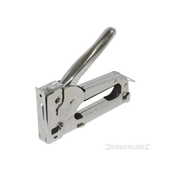 Agrafeuse manuelle Silverline 4 8 mm Acier Compacte Dégrafeuse incluse - vue 3