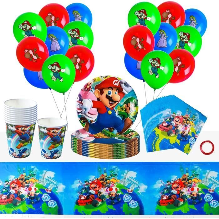 Set Vaisselle Jetable Western Cowboy - 61 Pièces Pour 20 Personnes - Assiettes, Tasses, Serviettes, Nappe