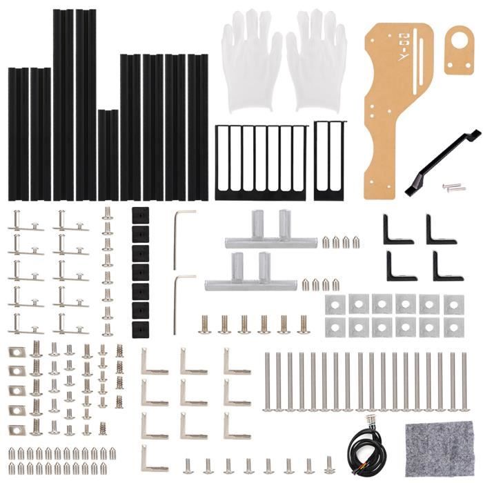 Tbest boîtier de châssis ATX/M-ATX/ ITX Châssis Ouvert Plateforme de ...