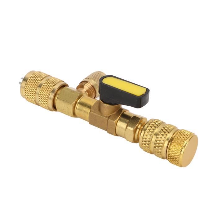 Outil Double Extracteur/inserteur De Noyau De Valve - Taille 1/4" Et 5/16" - Laiton - Neuf