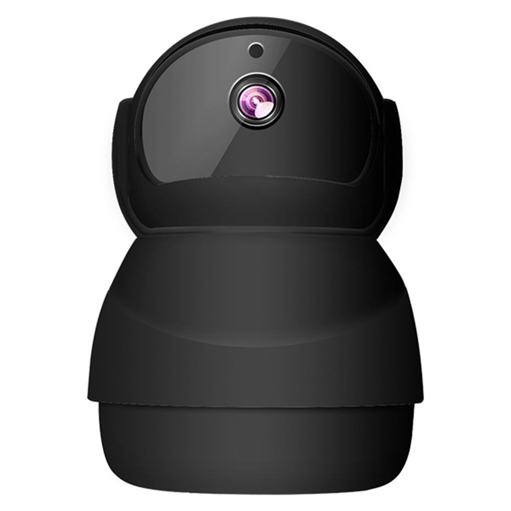 HD 1080P noir petit bonhomme de neige caméra réseau wifi sans fil téléphone portable caméra de surveillance à domicile à distance