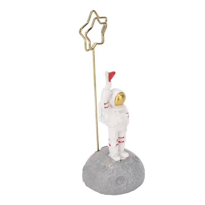 Support De Téléphone Astronaute - Figurine Déco Bureau En Résine - Support Stable Pour Smartphone - Design Mignon