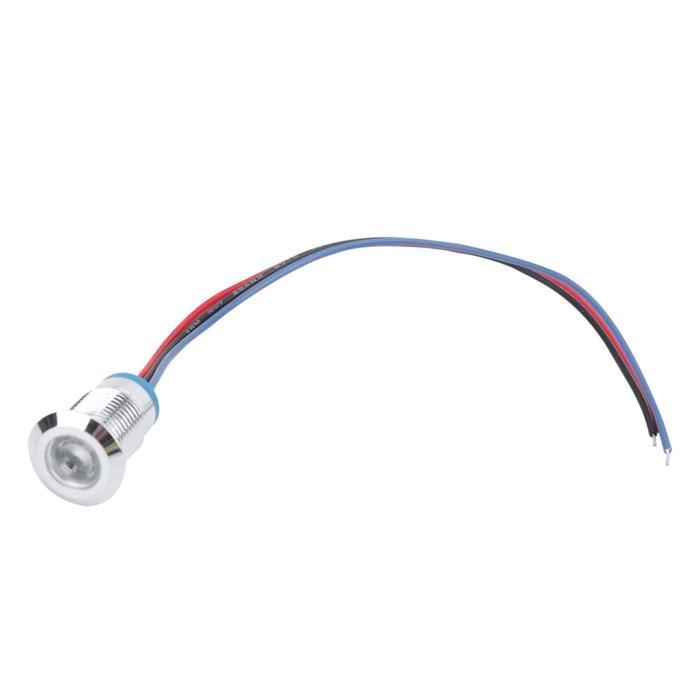 Voyants LED 230V Bleus - Lot De 5 - Étanches IP65 Pour Tableau électrique Et Machines