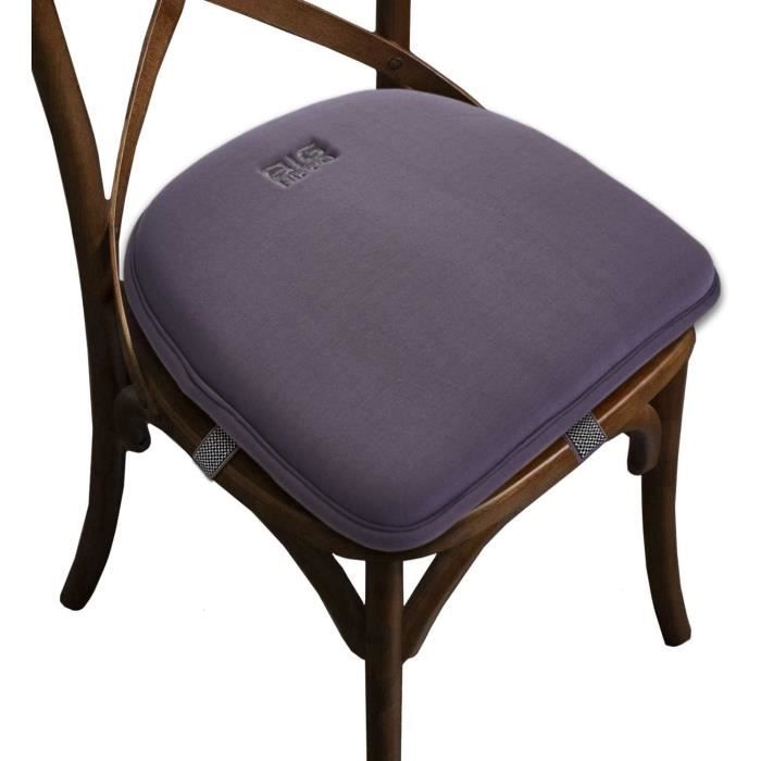 Coussin De Chaise Rond En Mousse à Mémoire De Forme, Antidérapant, Doux, Noir, 38,1 Cm