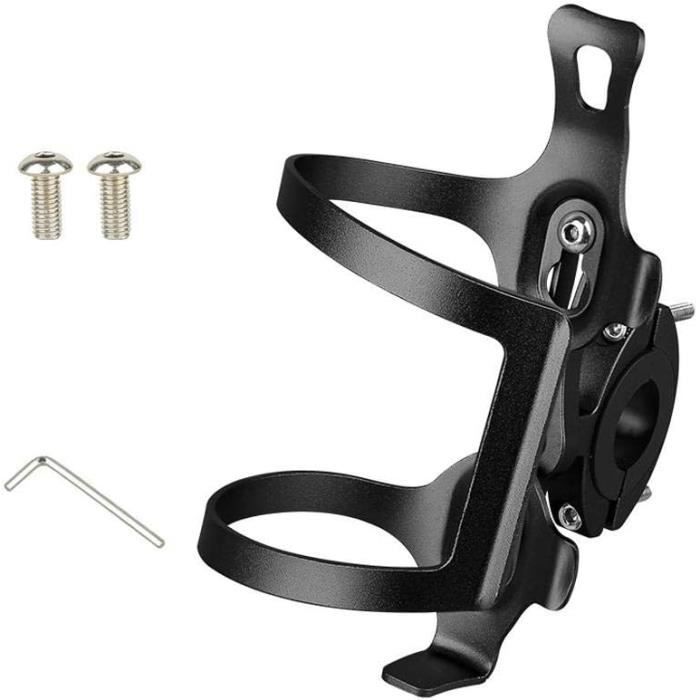 Lot de 2 porte-bidons universels pour vélo, poussette, déambulateur