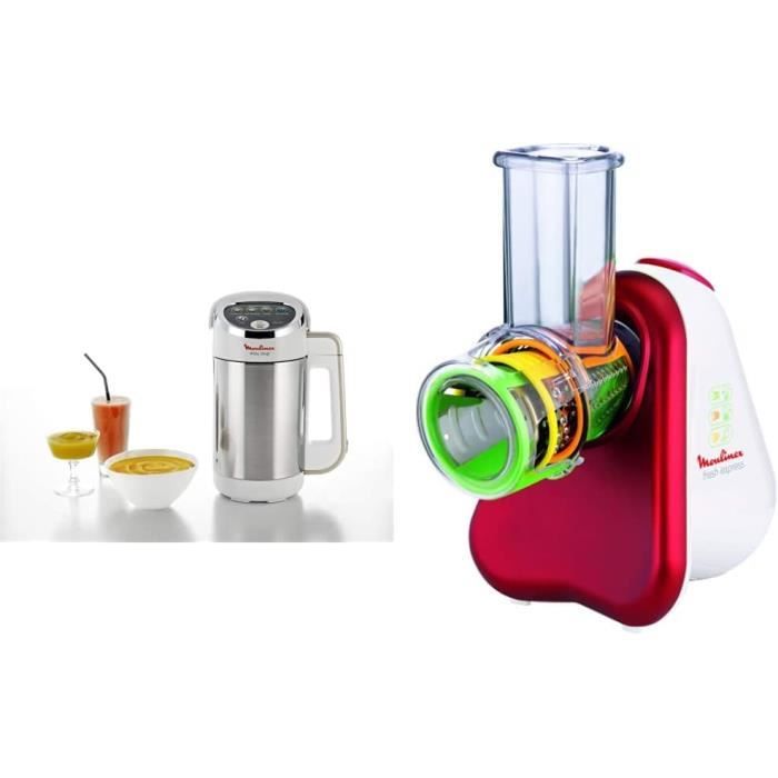 Easy Soup Blender Chauffant, Robot Cuiseur, Double Paroi, Capacité 1,2L,Soupe & Découpe Légumes