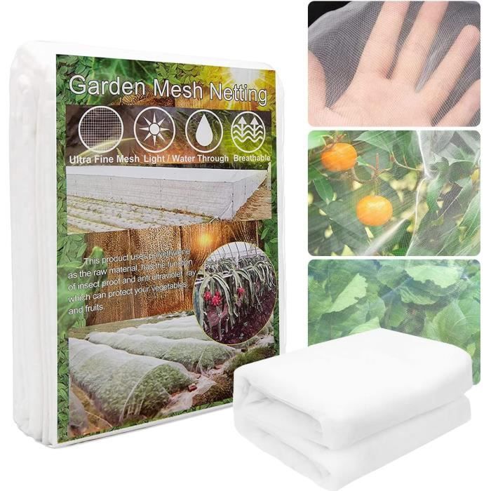 Filet Anti-Moustiques Pour Chapeau – Protection Visage Cou – Nylon Ultra-Fin 522 Trous/cm² – Randonnée Pêche Jardinage