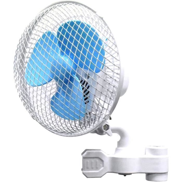 Ventilateur Oscillante à Pince Apritsce 10 Vitesses – Moteur EC Silencieux Pour Culture Indoor, Tente De Grow 15-30 Mm