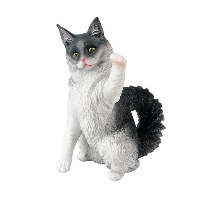 Lot De 10 Figurines Chats Réalistes Cobee 1:12 - Décoration Maison PouPée Et Gâteaux