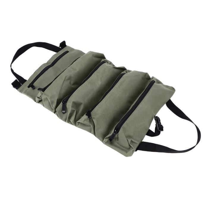 SOONHUA Sac De Sable De Yoga Imperméable - Tissu Oxford Enroulable Avec Poignée, Violet 41,5 X 18 Cm