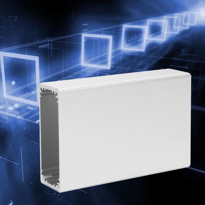 Boîte De Projet En Aluminium Boîtier électronique De Puissance DIY 120x88x38mm