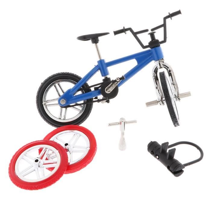 2 pcs Mini Alliage Finger Bike Modèle Vélo De Montagne Vélo Jouet 