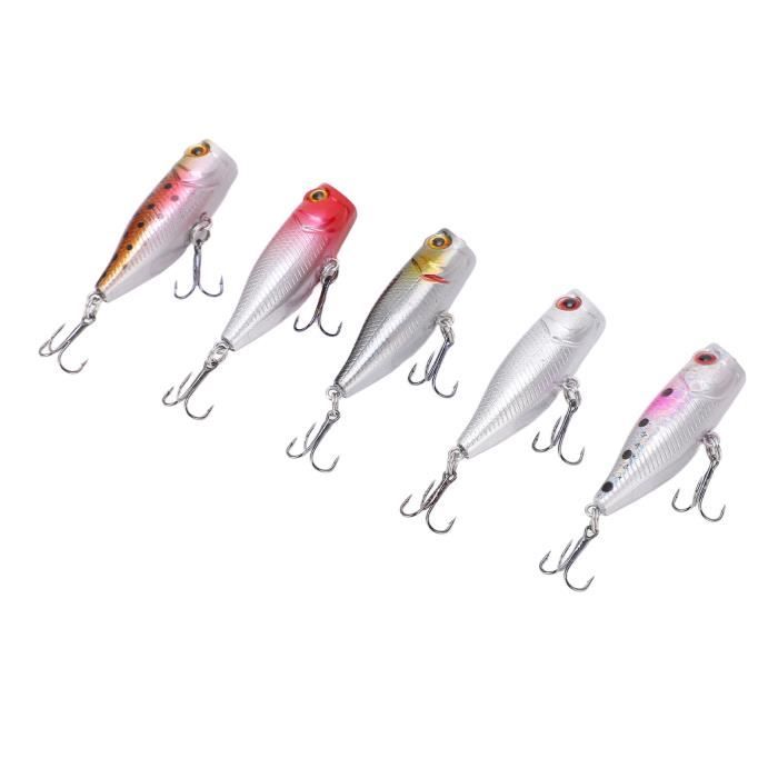 Leurres de pêche Topwater Popper, appâts durs, Wobblers