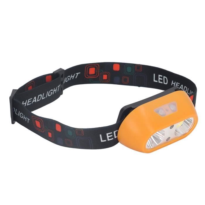 Lampe frontale rechargeable par USB avec capteur LED léger IPX4 120 lm