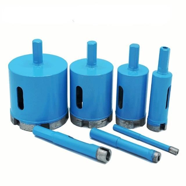 Rallonge Foret Diamant 300 Mm Filetage M22 - Pour Perçage Mur Mince Avec Eau - Compatible Perceuses Standard - 9