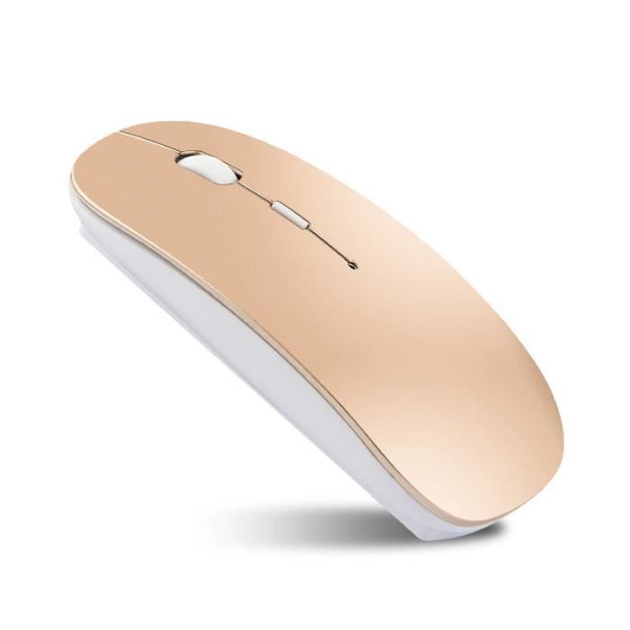 SOURIS,golden--Souris Bluetooth sans fil pour MacBook Air Pro Retina  11-12-13-15-16, accessoire de jeu Rechargeable pour ordinateur - Cdiscount  Informatique