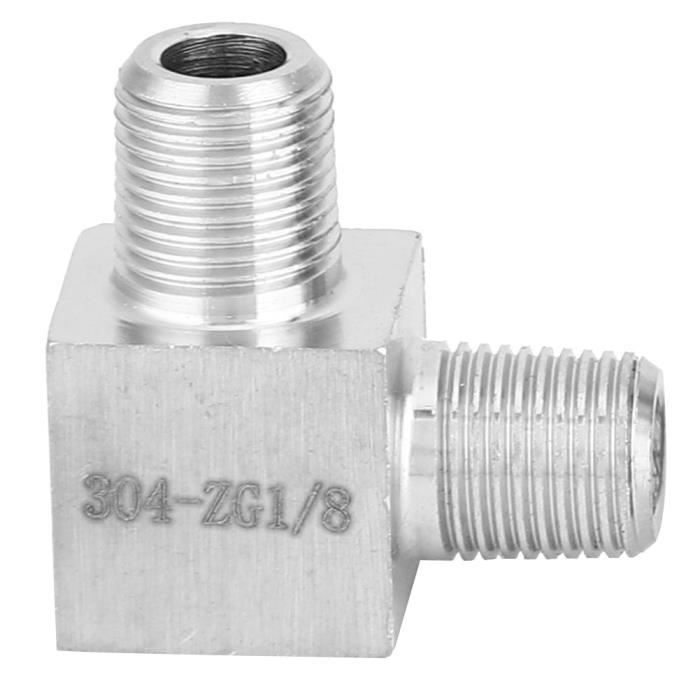 Raccord 3/4 Pouce Femelle ERGAOBOY Coude 90° Acier Inoxydable 304 - Raccord 3/4" Femelle, Pour Pulvérisateur, Robinet, Douche Coude 90 Degrés Acier Inoxydable