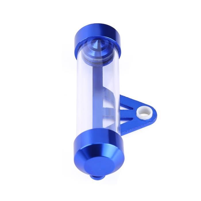 Support Cylindrique De Moto, Cadre De Tube De Disque De Disque De Taxe De Moto Imperméable De Moto(Bleu) Porte Vignette Assurance Moto