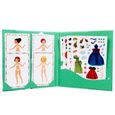 Jeux créatifs - DJECO - Stickers réutilisables poupées à habiller - Pour filles de 6 à 11 ans-1