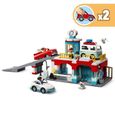 LEGO® 10948 DUPLO® Le garage et la station de lavage jouet enfant 2+ ans avec voitures à pousser-1