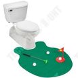 TD® Jeu de Mini-Golf pour toilettes fun original-Jouet de toilette de golf Jouet amusant-jeux decoration toilette-1