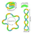 Hillylolly Main Tangles Fidget Toy, Jouet de Décompression Torsadé Hillylolly Main Tangles Fidget Toy, Jouet de Décompression Torsadé