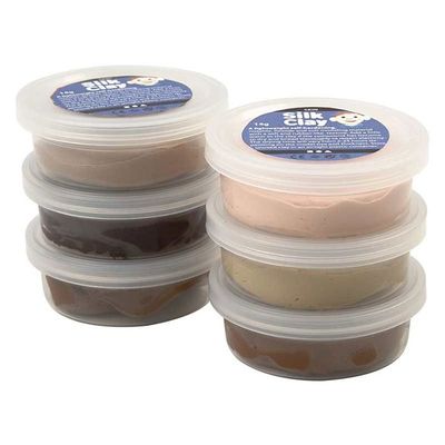 CARIOCA Pâte à modeler Baby Dough - Pour enfants dès 12 mois, idéale pour les premières expériences tactiles, ne tache pas et sèche à l'air libre sans cuisson (3 pots de 75