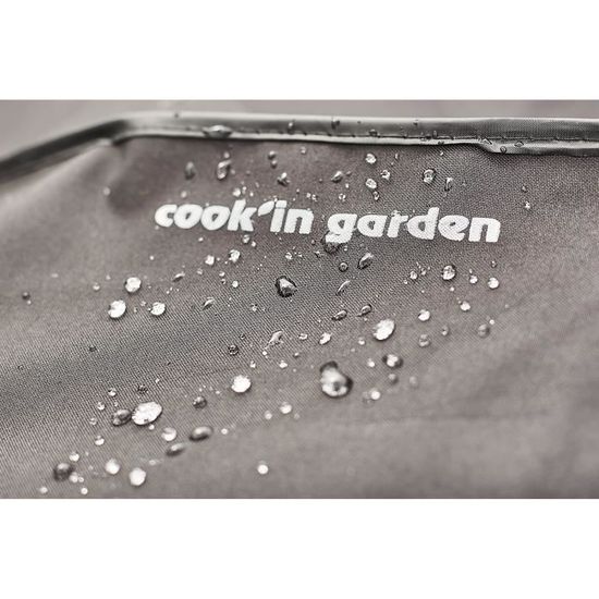 Housse barbecue - COOK'IN GARDEN - Grande taille - Polyester déperlant -  Noir - Cdiscount Jardin