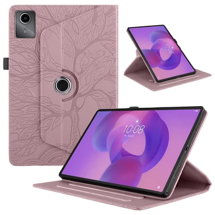 Custodia Tastiera Per Lenovo Tab Idea 11 TB336ZU/TB336FU 2025, Layout QWERTZ, Retroilluminazione 7 Colori, Sottile E Wireless