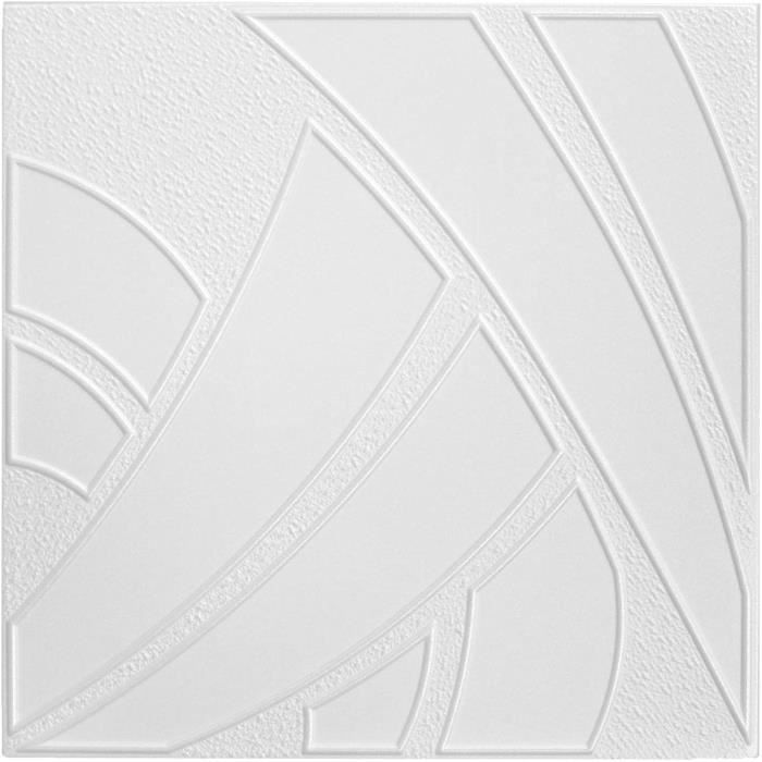 Plaques de plafond en polystyrène XPS Plaques décoratives blanches légères et indéformables