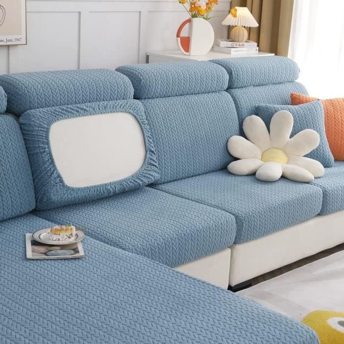 Housse De Coussin Canapé Extensible Ystyle - Antidérapante, Motif Géométrique - Pour 1 Place, Couleur Vert Armée