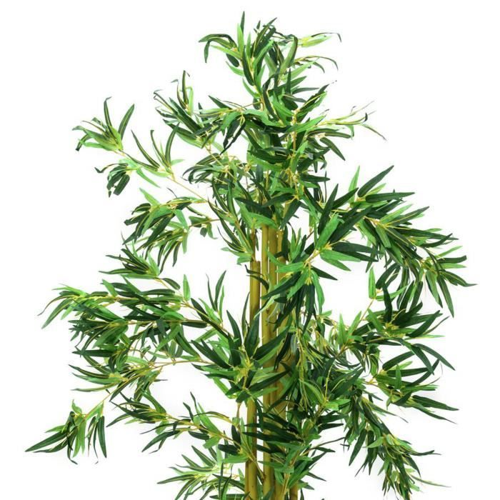 Bambou artificiel de cannes naturelles, idéal pour la décoration de la  maison, arbre artificiel, plante artificielle (190 cm) - Cdiscount Maison