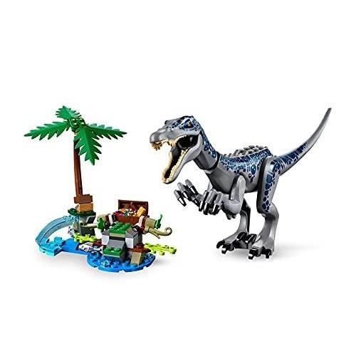 LEGO 75935 Jurassic World L affrontement du Baryonyx la Chasse au tresor avec Jouet Buggy Hors Route Cdiscount Jeux Jouets