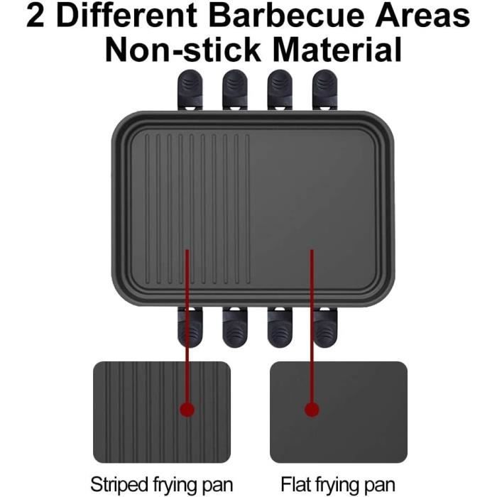 4 Poêlons Raclette Antiadhésifs Avec 4 Spatules Bois - Mini Coupelles Fonte Pour Appareil Raclette 4 Personnes