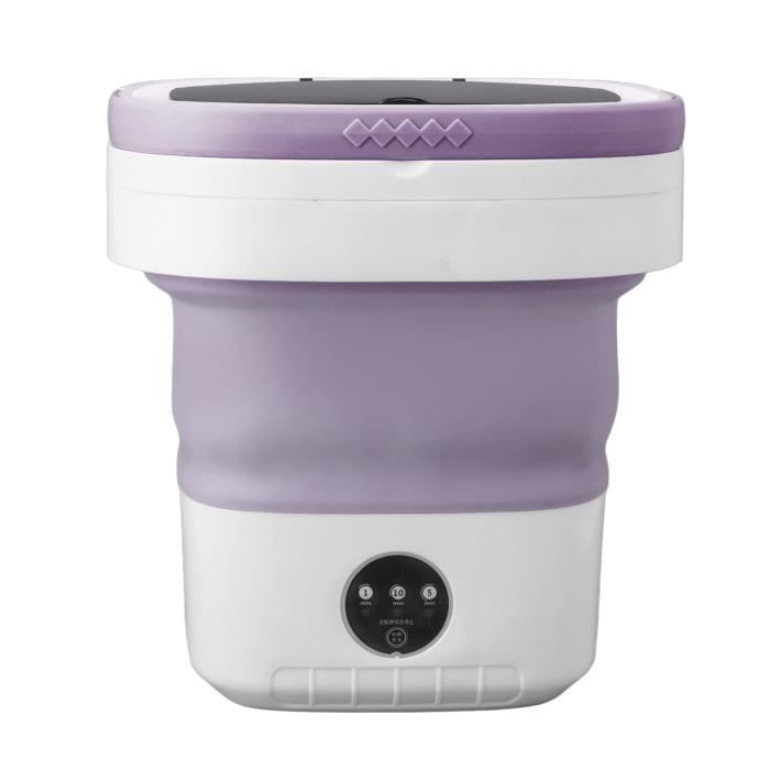 Mini Machine à Laver Pliable 8L - Portable Et Compacte Avec Séchage - 220V
