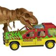 Jurassic World Legacy - T-Rex Voiture (1 dinosaure + 1 figurine)-2