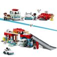 LEGO® 10948 DUPLO® Le garage et la station de lavage jouet enfant 2+ ans avec voitures à pousser-2