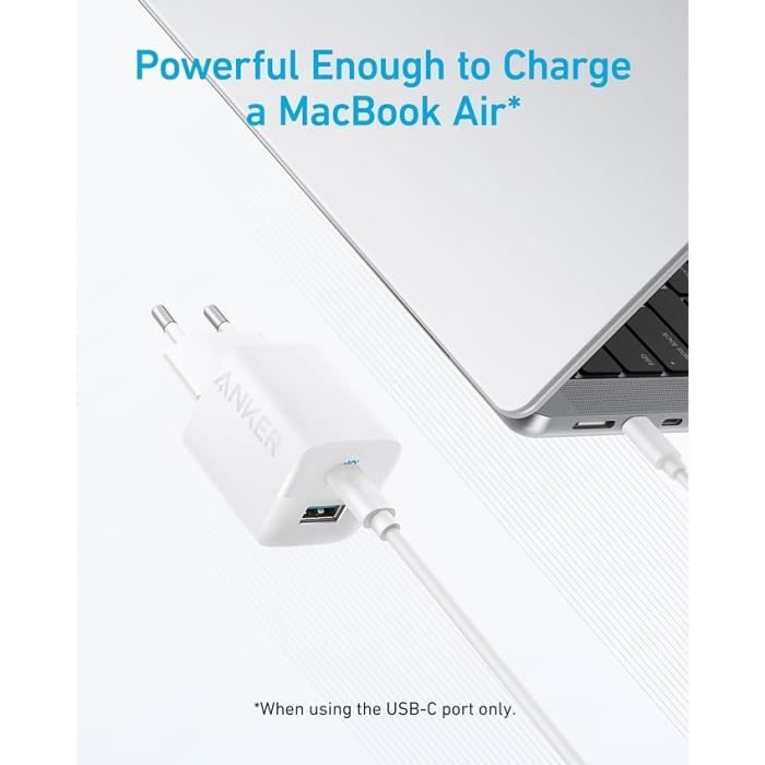 Vhbw Chargeur secteur USB C compatible avec Apple AirPods, iPod -  Adaptateur prise murale - USB (max. 15 / 9 / 5 V), blanc - Cdiscount  Téléphonie