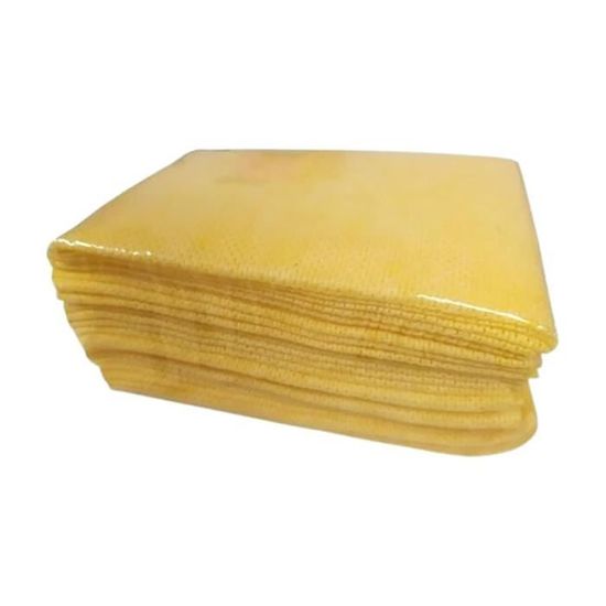 Lot De 25 Lavettes HACCP Non Tissées Ajourées 30x40cm Bleues - Antibactériennes, Haute Absorption