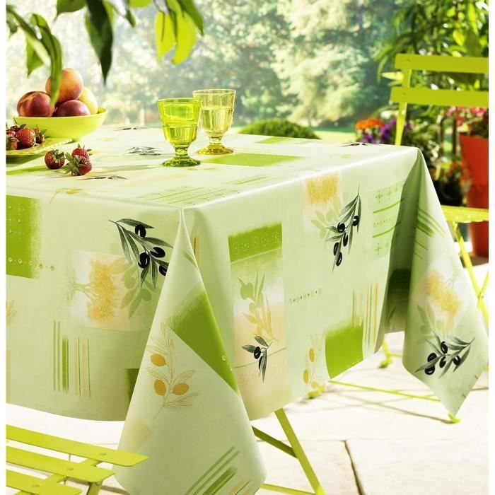 Beautex Provence Nappe de table de jardin En toile cirée lisse et essuyable Motif bois Beige Forme ronde, ovale ou rectangulaire Taille au choix, PVC