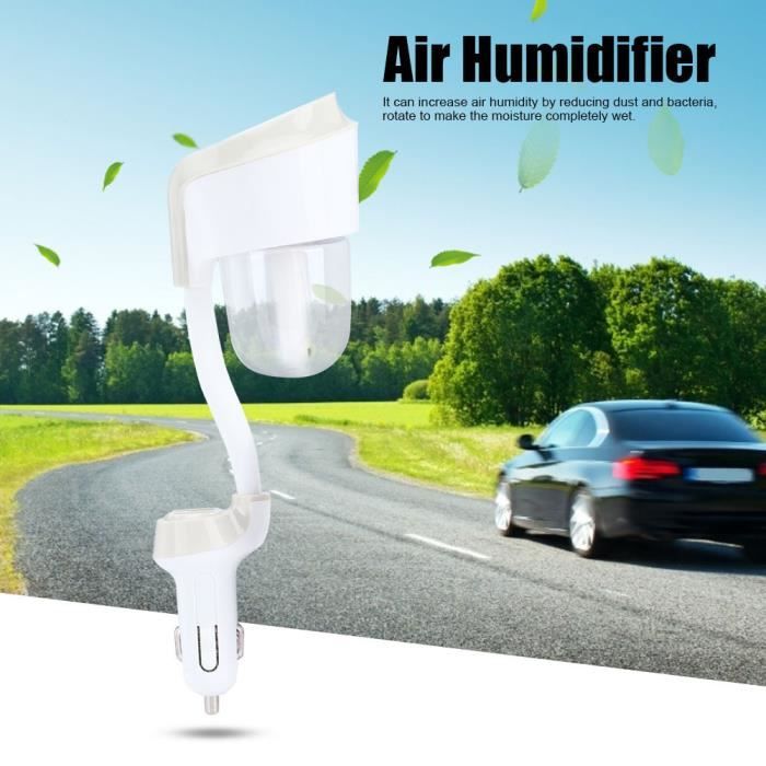Fdit humidificateur de voiture Diffuseur d'arôme de purificateur d'air de  voiture avec port de charge USB pour l'humidification de - Cdiscount  Bricolage