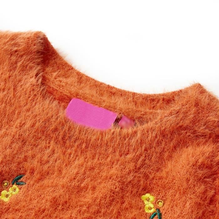 T-shirt Matalan Garçon 5 Ans Orange 100% Coton Manches Courtes - Très Bon état