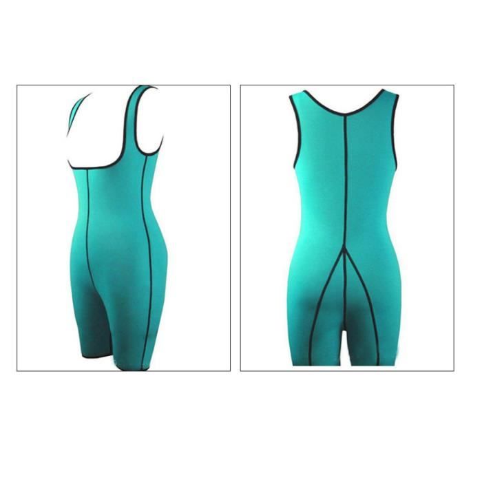 Combinaison de sudation pour femme - Sweat suit de sauna pour fitness -  Vert Vert - Cdiscount Sport