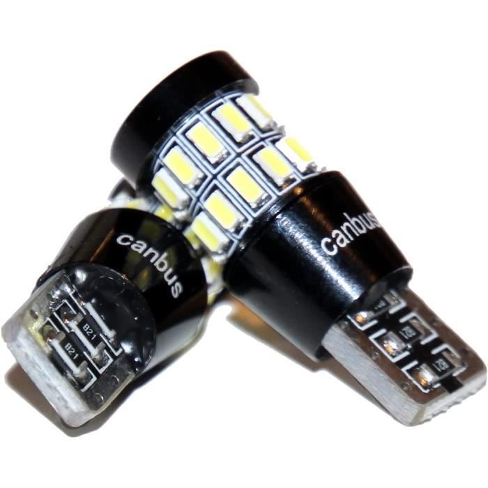 Ampoules LED T10 W5W 501, 12 V, 5 W, paquet de[S311] - Cdiscount