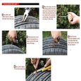 Kit réparation pneu crevaison pour voiture moto - Lot de 30 mèches-3