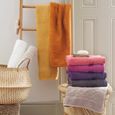 Drap De Bain 100x150 Cm Royal Cresent - éponge Coton 650 G/m², Gris Acier, Double Bouclette, Fabriqué Au Portugal