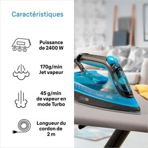 Fer à repasser à vapeur Braun SI7149WB blanc, noir 2900 W X061462